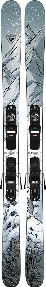 Rossignol Blackops Day 92 Skis with Bindings - 2022/2023