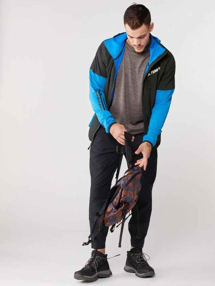 adidas Techrock Flooce Hooded Wind Jacket - Men's - Image 4