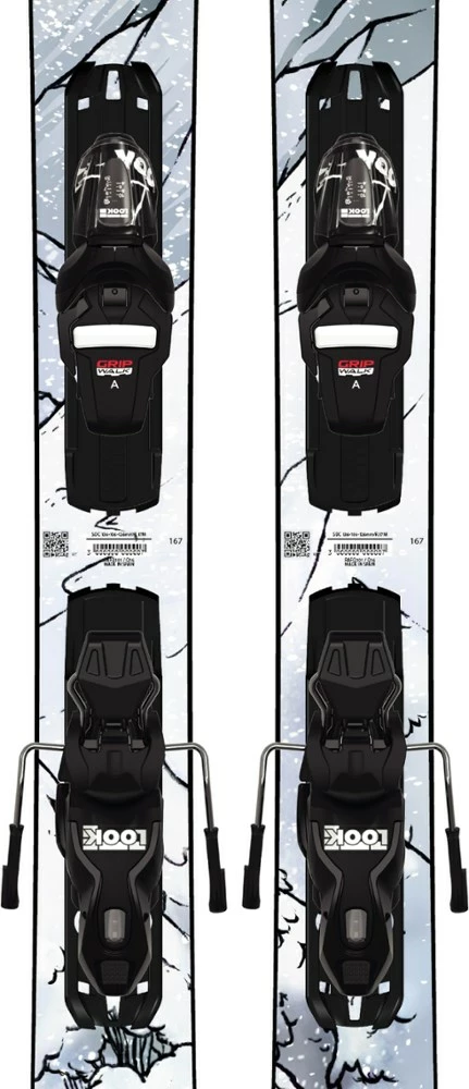 Rossignol Blackops Day 92 Skis with Bindings - 2022/2023 - Image 3