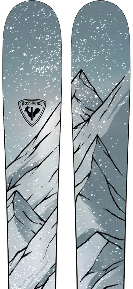 Rossignol Blackops Day 92 Skis with Bindings - 2022/2023 - Image 2