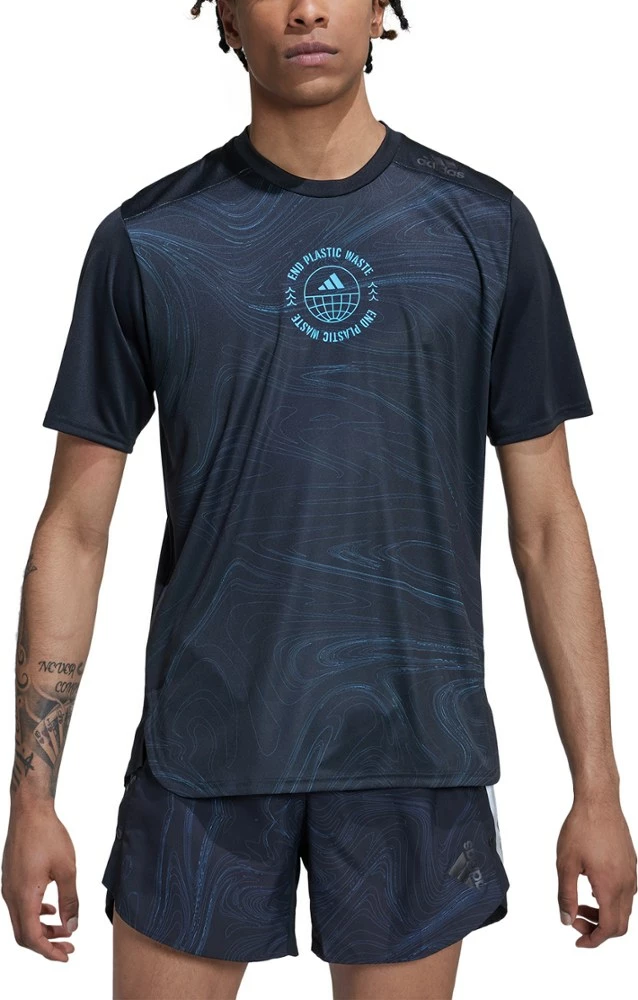 adidas Designed For Running For The Oceans T-Shirt - Men's - Image 2