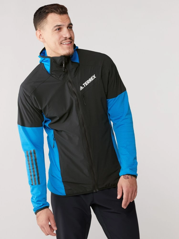 adidas Techrock Flooce Hooded Wind Jacket - Men's - Image 2