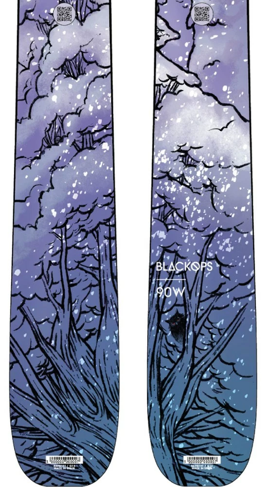 Rossignol Blackops Dawn 92 Skis with Bindings - Women's - 2022/2023 - Image 4