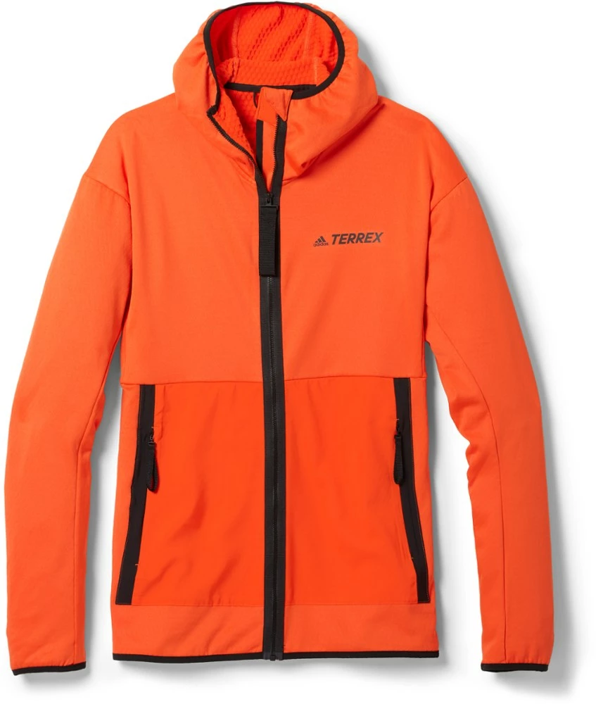 adidas Terrex Tech Flooce Light Hooded Hiking Jacket - Men's - Image 8