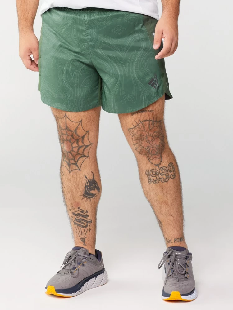 adidas Designed 4 Running Run For The Oceans Shorts - Men's - Image 2