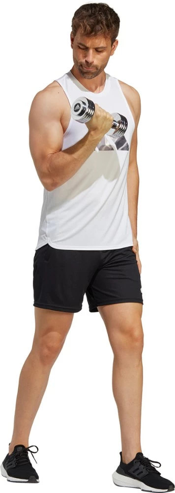 adidas D4M HIIT GFX Tank Top - Men's - Image 4