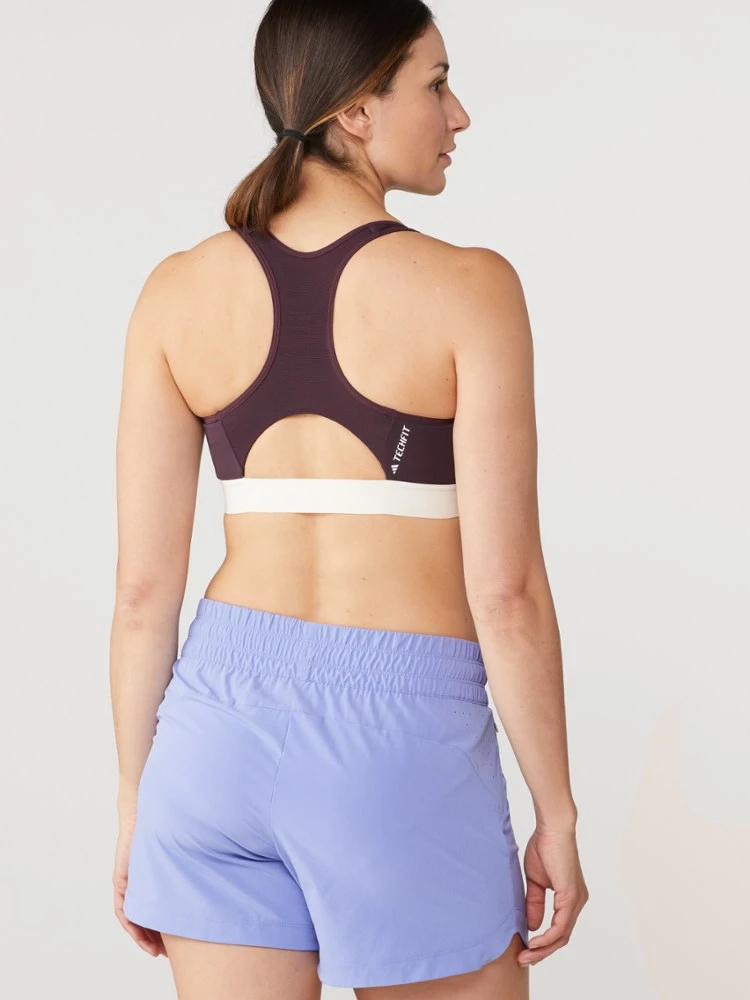 adidas PowerReact Training Medium-Support Sports Bra - A-C Cup - Image 3