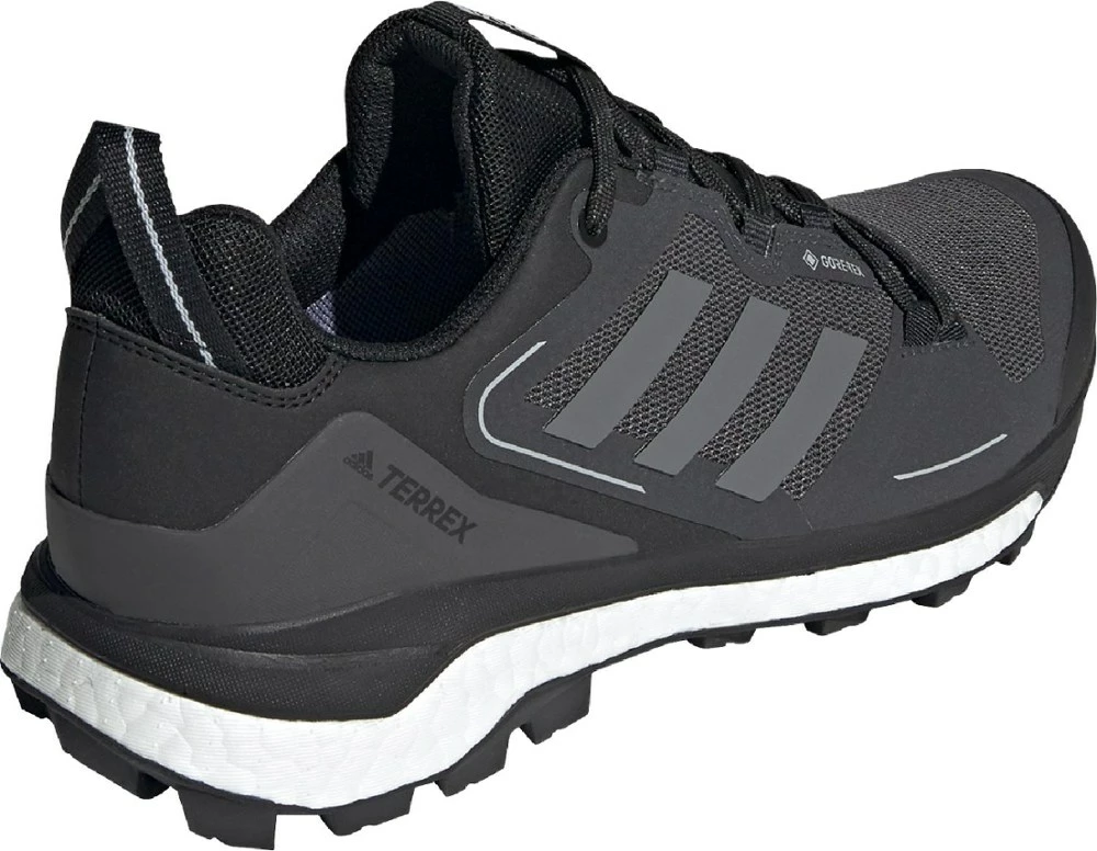 adidas Terrex Skychaser GORE-TEX 2.0 Hiking Shoes - Core Black/Halo Silver/Grey - Men's - Image 4