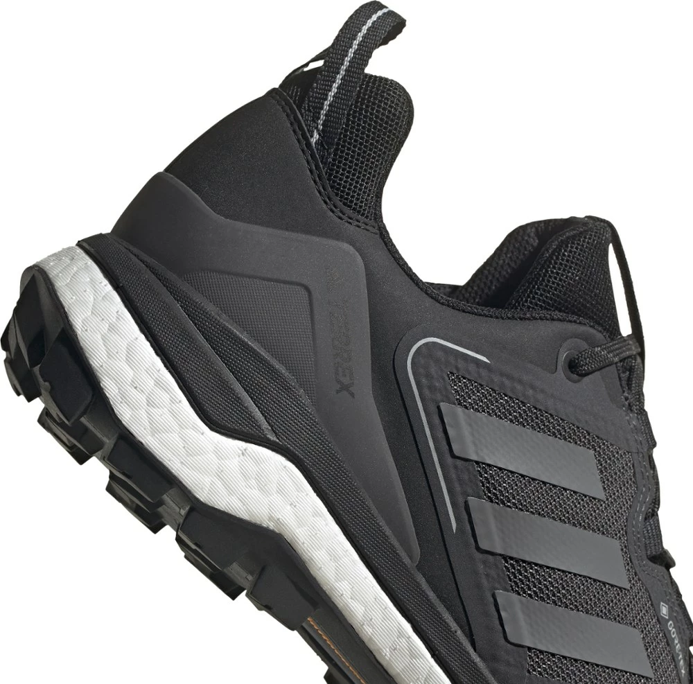 adidas Terrex Skychaser GORE-TEX 2.0 Hiking Shoes - Core Black/Halo Silver/Grey - Men's - Image 6