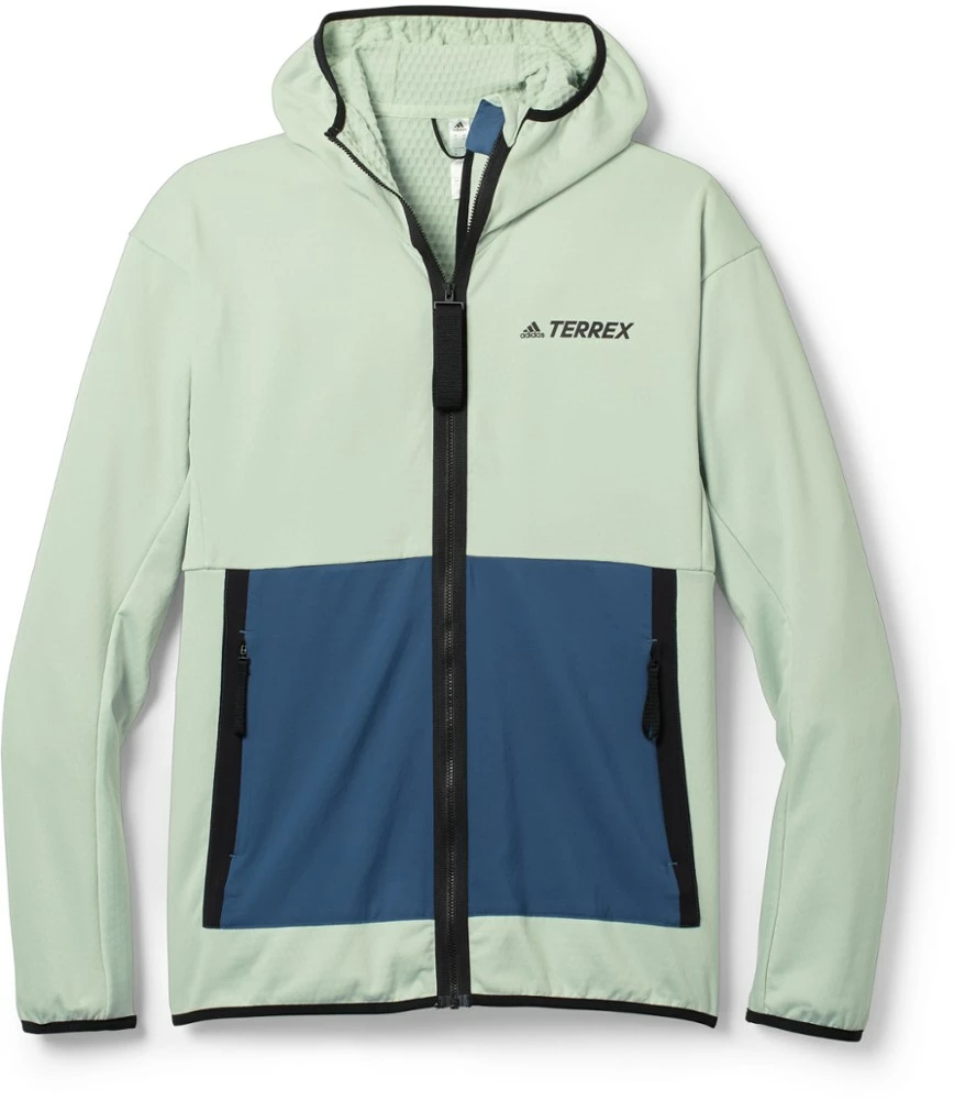 adidas Terrex Tech Flooce Light Hooded Hiking Jacket - Men's - Image 7