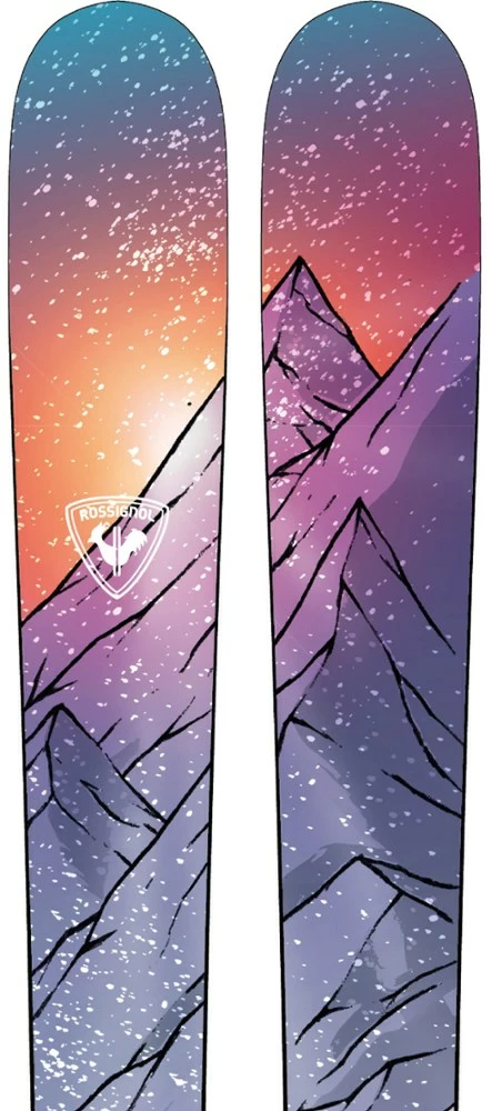 Rossignol Blackops Dawn 92 Skis with Bindings - Women's - 2022/2023 - Image 2