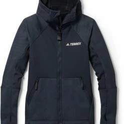 adidas Terrex Tech Flooce Hooded Hiking Fleece Jacket - Women's