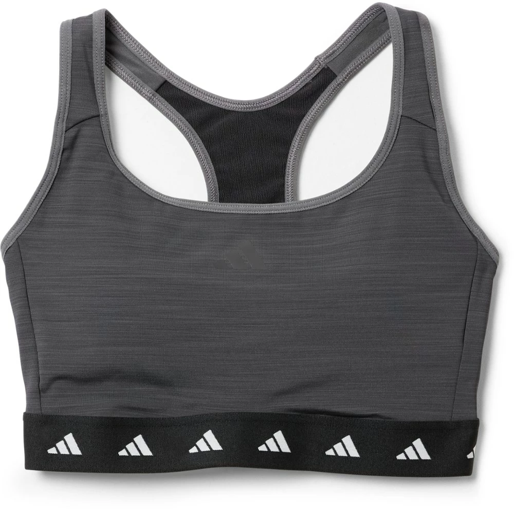 adidas PowerReact Training Medium-Support Sports Bra - A-C Cup - Image 7