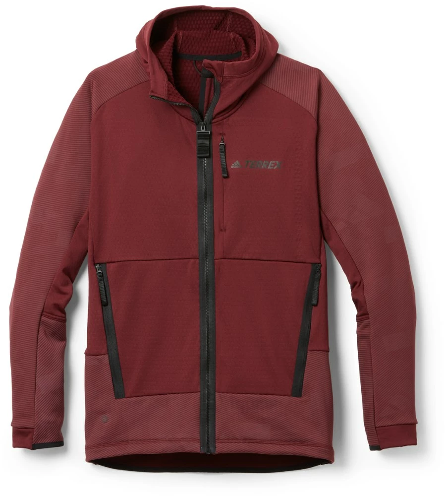 adidas Terrex Tech Flooce Hooded Fleece Jacket - Men's - Image 9